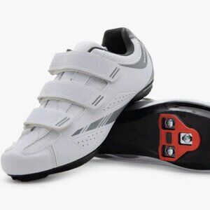 Tommaso Pisto cycle shoes with Delta cleats Sz 10